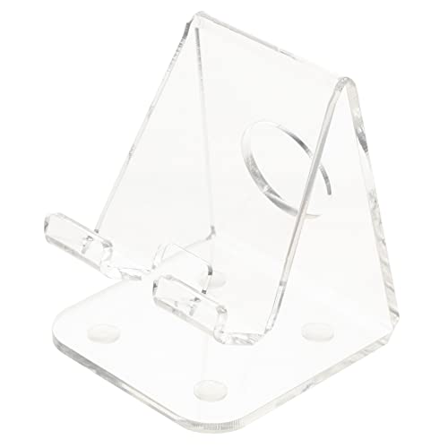 HEMOTON Soporte para Teléfono Móvil De Escritorio Expositor De Acrílico para Teléfono Soporte De Vitrina Mostrador