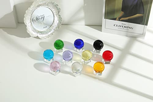 Longwin 40Mm(1.6 Inch) Solid Mini Fengshui Crystal Ball Healing Crystals(Clear) #TOP5