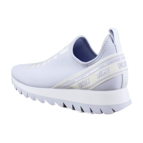 Image of DKNY Women's Abbi Knit Slip on Sneaker with Logo