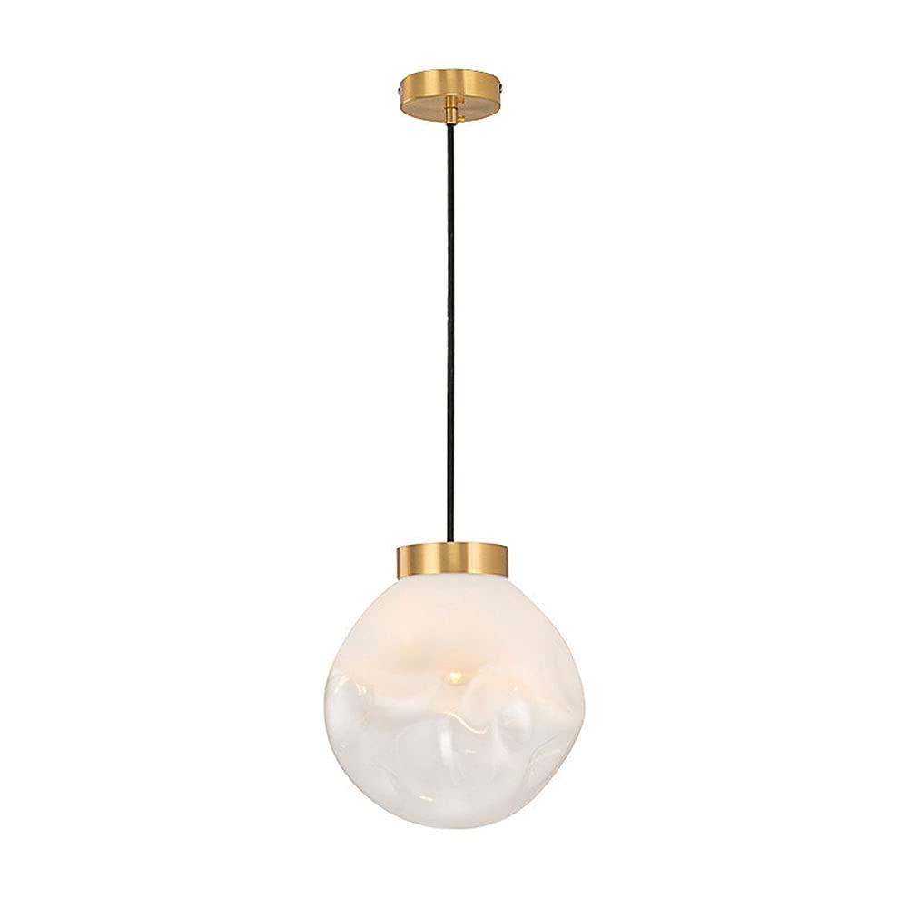 Lampe suspendue au plafond en verre avec kit réglable E27 - 2