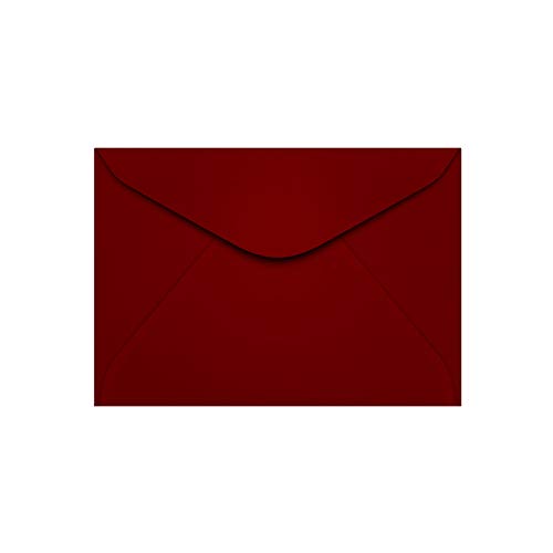 Envelope Carta 114x162 Pequim Vermelho Escuro Scrity 100 Unidades