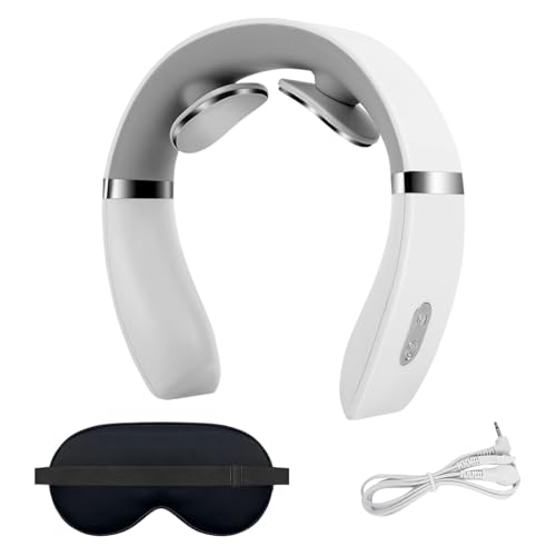 Portable Neck Massage Heat, 2026 New relaxnecker Necks Massager,Ten Modes 16 Adjustable Intensities, Suitable for Both Women and Men Home Office Walking