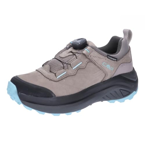Chaussures de randonnée WP CMP JUUKAT Low WMN FITGO pour femme coloris DESERTO-Acqua