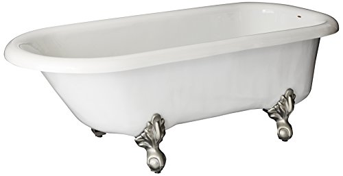 Restoria Bathtubs The Regent Bathtub Nickel Clawfeet No Drillings
