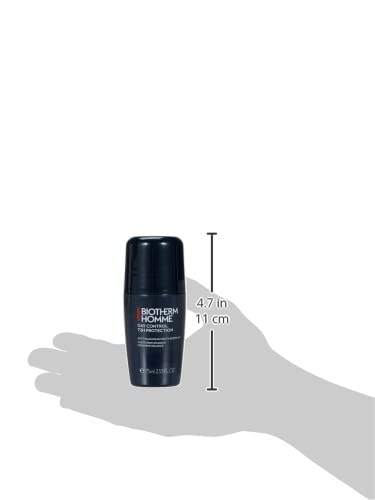 BIOTHERM HOMME - Day Control Déodorant Homme - Anti-Transpirant Efficacité 72H - Anti-Odeurs - Fraîcheur Intense - Tous Types De Peau (Lot de 4)