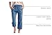 Kid Crop Pull On Fashion Petite, Teen Girls Cotton Linen Capri Pants Kids Summer Preppy Cropped Lounge Pant Baggy Lightweight Elastic Waist Trousers, Cool 2025 Ages 7-8 High Waist Outfits