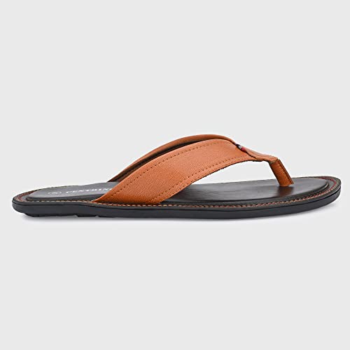 Image of Centrino Men's Slipper |Flip-Flop Slippers | Luxurious Comfort Every Step | Slip-On Ease, Minimalist Design | Perfect for Beach Days, Poolside Lounging, and Casual Wear (1302)