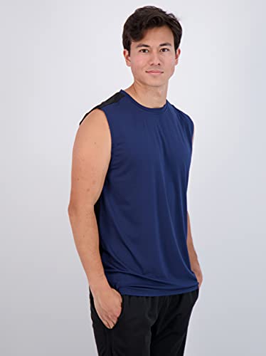 Men's Quick Dry Fit Dri-Fit Jersey Sleeveless Tank Top Muscle Yoga Active Performance Sport Basketball Beach Gym Workout Running Fitness Athletic Gym Bodybuilding Undershirt Tee T-Shirt -Set 7,Xl #TOP1