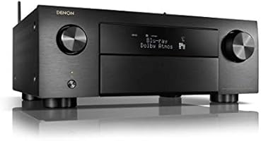 デノン Denon AVR-X4700H 8K Ultra HD I MAX Enhanced 、 Auro 3D 対応9 .2ch プレミアム AV サラウンドレシーバー/ブラック AVR-X4700HK