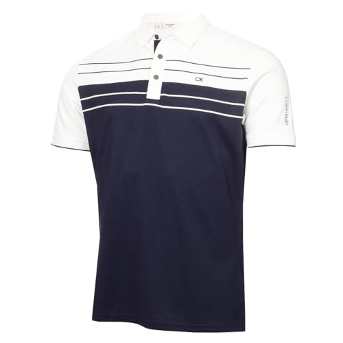 Calvin Klein Mens Pinebrook Polo Shirt - Navy - XL
