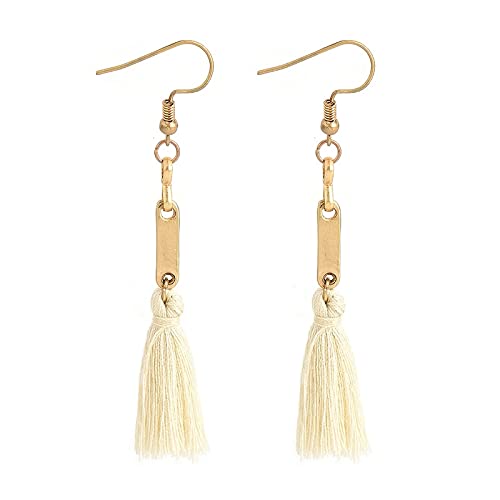 Boucles d'oreilles tassel pour fête de Noël et soirées de fin d'année