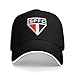 JIUBAHEZUIPAO São Paulo FC Logo Unisex Baseball Hat Black Snapback Cap