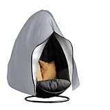 Adjustable Waterproof Cover: Utilisez une housse imperméable réglable qui offre un ajustement sécurisé pour différentes tailles de chaises suspendues, garantissant une protection fiable contre le vent, la pluie et les débris