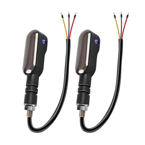 Clignotants moto LED pour rouler en sécurité de nuit et par pluie