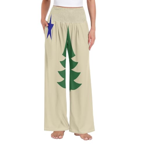 Pantalon de détente Maine pour femme bas de pyjama extensible confortable