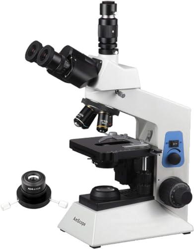 AmScope T580B-DK 40X-2000X Professional Darkfield Research Biological Compound Microscope