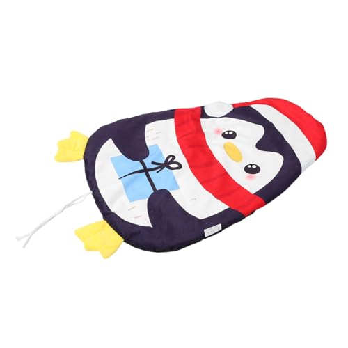 CIYODO Penguin Shaped Washable Cushion for Cats Durable Sleep Pad for Summer Comfort Versatile for Indoor Outdoor Use