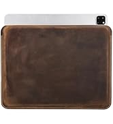 CONTACT'S FAMILY Sleeve for 12.9 Inch iPad Pro, Slim Protective Leather Case Compatible with iPad...