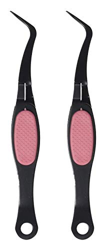 Multicraft Imports Craft Medley 204563 BT200 Beading & Jewelry Tool, Precision Tweezer Soft-Grip with Reverse Grip (?wo ?ack)