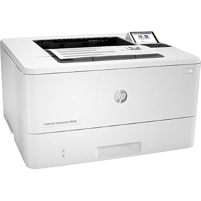 HP LaserJet Enterprise M406dn Monochrome Printer with Built-in Ethernet & 2-Sided Printing (3PZ15A)