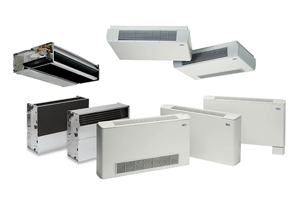 RHOSS Yardy-EV3 MVP 20 Ventilador convector vertical de 2 tubos – Batería individual blanca estándar 230 V 3 rangos