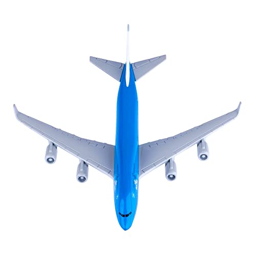 Modelo de avión a escala 1:400 KLM Holland 747 réplica diecast de colección 6