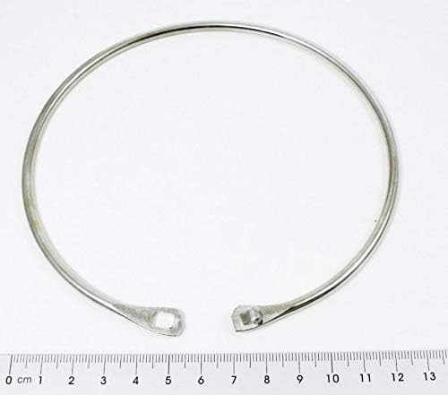 Large 120mm Jailers, Caretaker,Security,School,Office,Large Steel Key Holder/Organiser.5", Silver