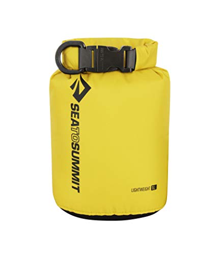 SEATO SUMMIT ADS1YW Saco estanco Lightweight 70D 1L, Adultos Unisex, Amarillo (Yellow), Talla Única Cover