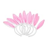 [Ipetboom] 6個 ウサギ 耳 ヘッドバンド ウサギ 耳 ヘッドドレス ヘア アクセサリー ウサギ 耳 ウサギ コスチューム ウサギ ぬいぐるみ ピンク ぬいぐるみ ウサギ ぬいぐるみ 動物 ヘ