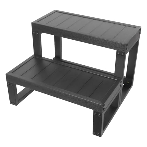 Marchepied pour Spa Et Jacuzzi Marche De Spa à 2 Marches Escalier Piscine Spa Marchepied pour Entrer,pour La Maison, Salle De Bains, Spa