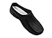 Natural Uniforms Ultralite Womens Strapless Clogs-Closed Heel (Size 8, Black)