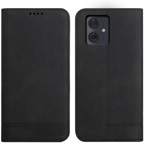 Rostsant Etui ochronne do smartfona Samsung Galaxy A54 5G, etui z poliuretanu do Galaxy A54 5G, portfel magnetyczny, etui ochronne do Samsung Galaxy A54 5G, fioletowe