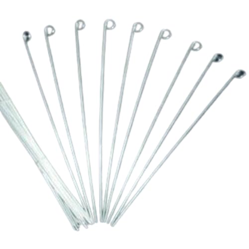 The Flat Pack (Foxup) Ltd | Galvanised Mole Trap Markers | Pack of 10 | 11 inches long | Effective Mole Control Game Keeping Vermin Control