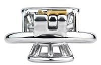 Flat Chastity Cage Inverted Male Small Metall Mit Metallröhre Peniskäfig Edelstahl Klein Cock Cage Keuschheitskäfig Herren Extrem Sex Spielzeug Für Paare p (50mm/1.97in) – Ansicht 3
