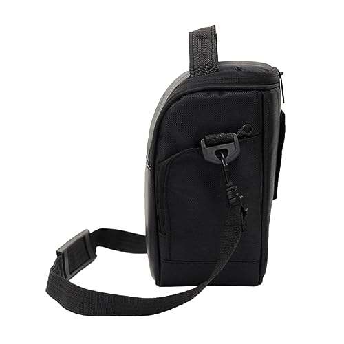 KONTONTY Fotografica Piccola Imbottita per DSLR Custodia Leggera Monospalla per Fotocamera Digitale con Laterale per Obiettivi e Accessori per Escursioni