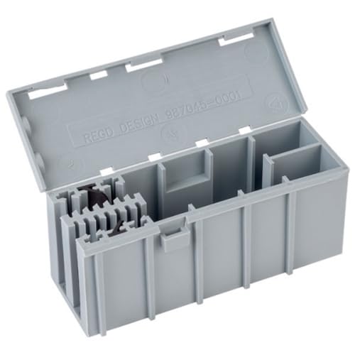 WAGO WAGOBOX 207-3302 Classic Junction Box Suitable for WAGO 222 & 773 Series Grey Pack of 1