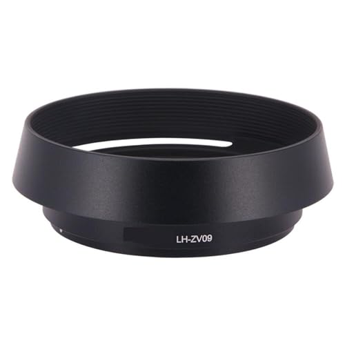 Amazon | LH-ZV09 ラウンド メタル レンズ フード、For Carl