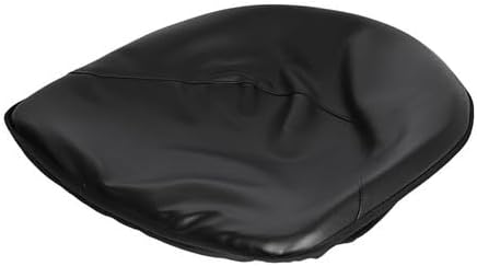 Pan Seat 21" Deluxe Cushion Vinyl Black fits Ford fits International fits Oliver fits John Deere fits Massey Ferguson fits Allis Chalmers fits Minneapolis Moline fits Massey Harris