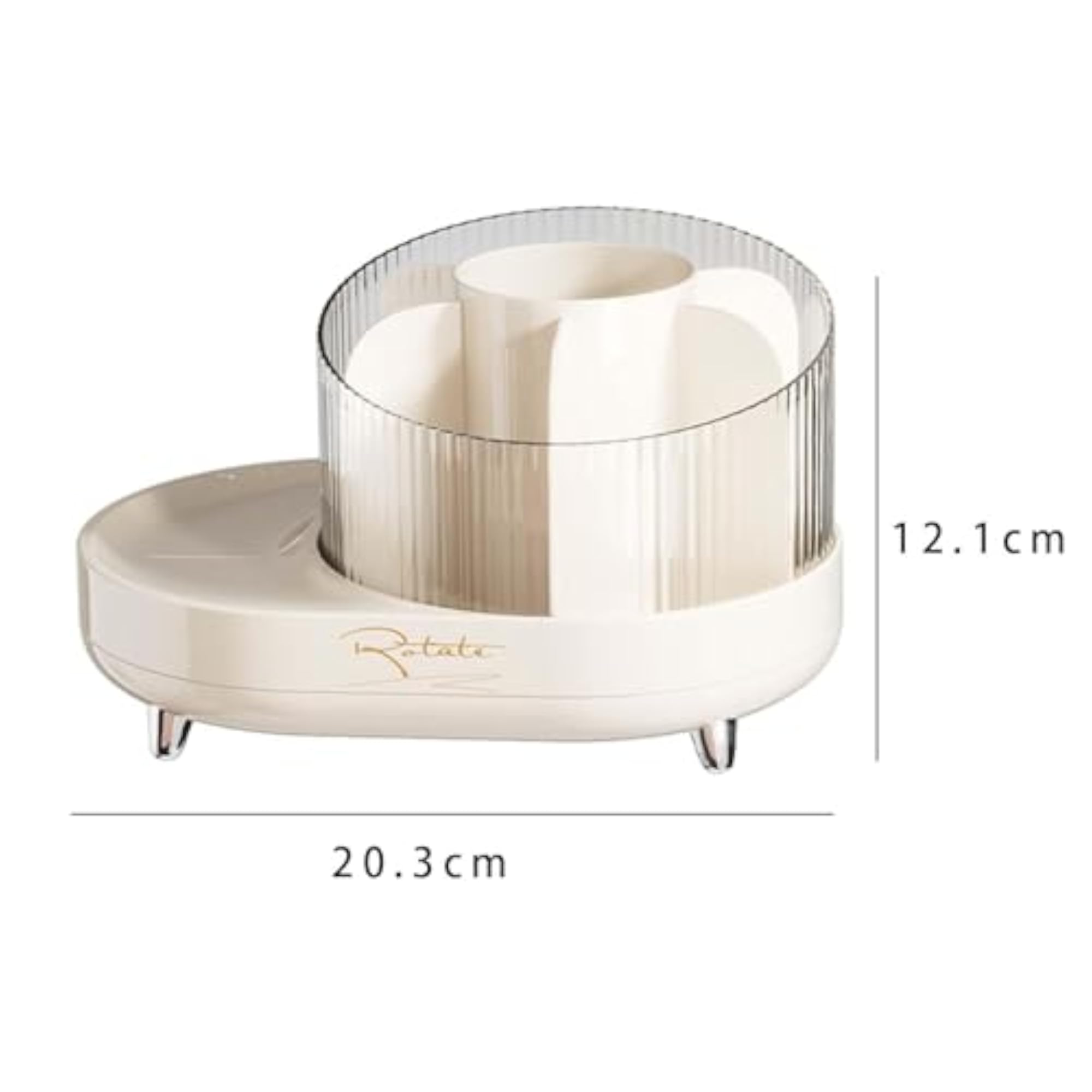 Rotating Makeup Brush Holder Simple Container
