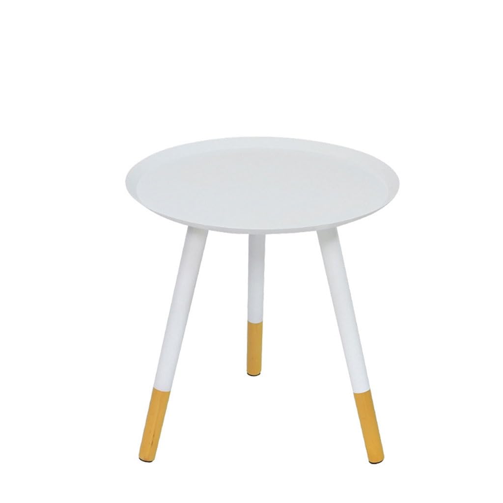 Table de chevet ronde simple et petite table basse en métal pour salon et bout de canapé