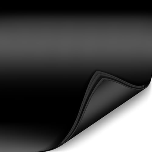 Image of ColorFusion PPF by VViViD, Matte Stealth Midnight Black Dry Apply PPF Vinyl Car Wrap Roll 60ft x 5ft