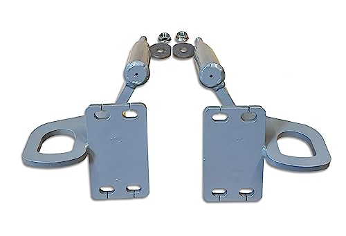 Image of Bumper Deer Guard Brackets Mounting Hardware Set for Semi Truck Compatible with EX-Guard and Compatible with Freightliner Cascadia 2008-2017