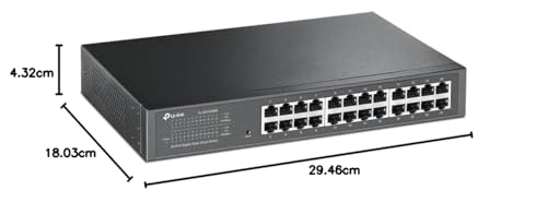 Switch Gigabit 24 ports TP-Link Easy Smart avec gestion de trafic QoS fluide - 7