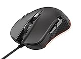 CON CABLE – Este ratón con cable gaming utiliza un cable trenzado de 2,1 m de longitud y almohadillas de deslizamiento suaves y de baja fricción para máxima libertad de movimiento.