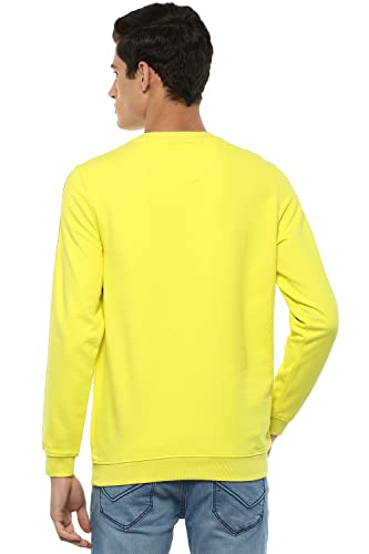 Image of Van Heusen Men's Cotton Blend Round Neck Hoodie