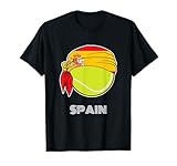 Spain Mens Tennis Top for Spanish Players, Fans or Coach T-Shirt