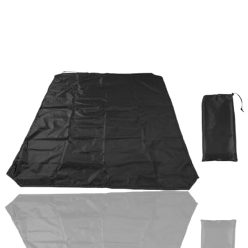 Funda para cofre de techo de coche, funda para portaequipajes de techo, fundas impermeable de tela Oxford revestida paras bolsas de techos, con cordón ajustable paras todos los (270*145 cm)