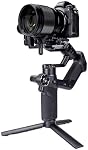 FeiyuTech SCORP Mini 3 Pro Caméra Gimbal Stabilizer avec AI Suivi, 2KG Charge utile, poignée distante amovible, 3-Axis Gimbal tout en un pour Sony/Canon/Nikon/Panasonic/Gopro/Smartphone