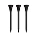 Wood Golf Tees, Black, 2.75" (200 Tees)