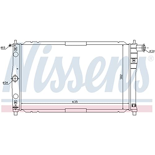 Nissens Radiatore, Raffreddamento Motore 61654-image